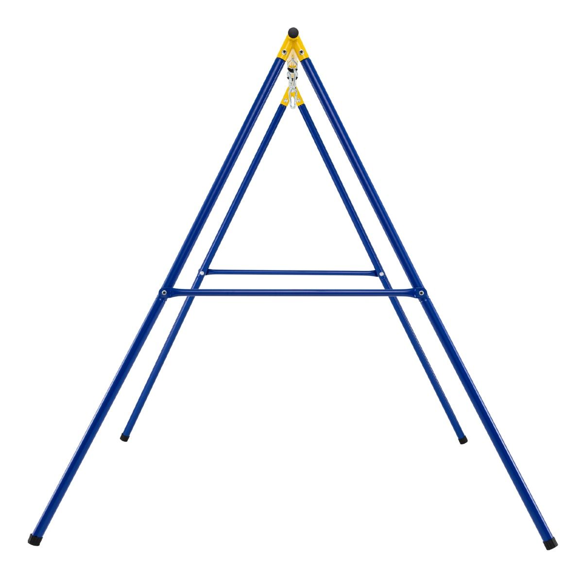 Coast Schommelstandaard - robuust metalen A-frame - extra groot draagvermogen - blauw en geel