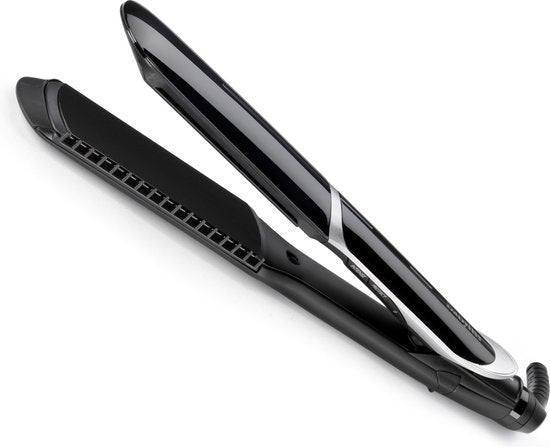 BaByliss Sleek Control Wide Stijltang ST397E - Extra brede platen - 5 temperatuurinstellingen tot 235°C - Verwijderbaar steilkammetje