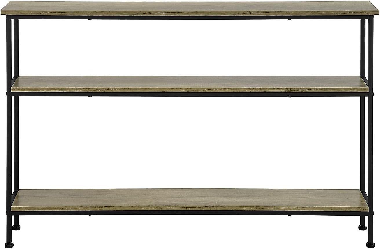 SoBuy Bijzettafel met 3 planken - Max. 50 kg - 120 x 20 x77 cm - Modern