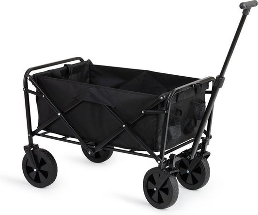 909 Outdoor Bolderkar - Opvouwbaar - Max laadvermogen 80 KG - 75x46x91cm - Zwart