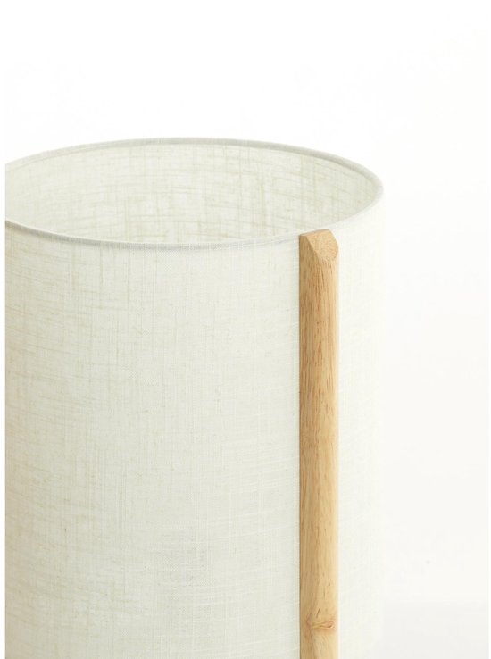 Light & Living Tafellamp Bruin - Hout - Ø28 x 44 cm - E27