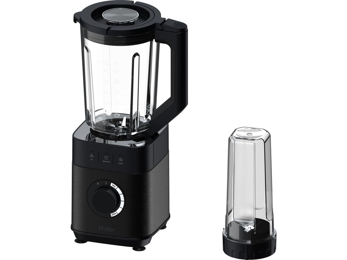 Haier I-Master Series 5 Blender - 1200W - 1,7L Glas - 0,6L Personal Blender - 6 Messensnedes - Model HBL5B2 011