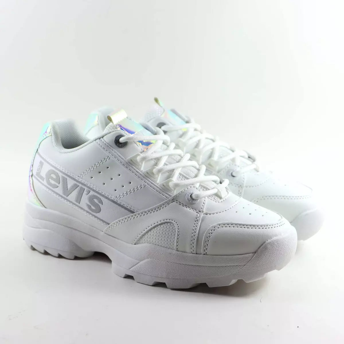 Levi's Soho Trainer Junior Girls sneakers - wit maat 31 – Comfortabel leren bovenwerk met slip-on gemak