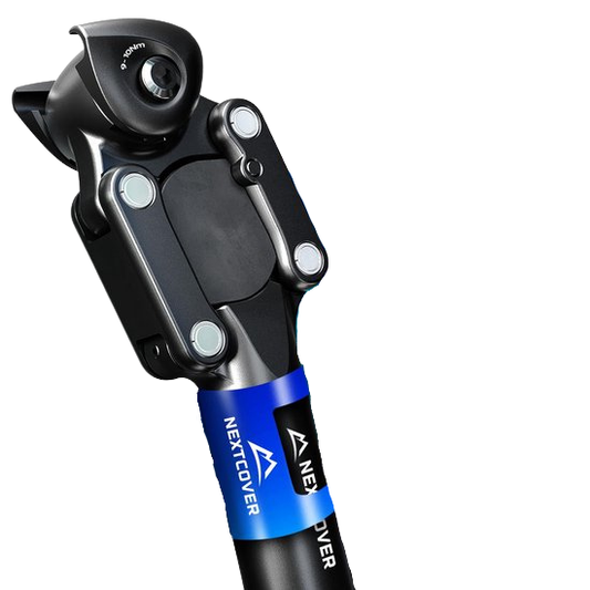 Nextcover geveerde zadelpen parallellogram met Comfort-Spring technologie – verstelbaar – 27.2/30.9/31.6/34.9 mm – schokdempende fietszadelpen -technologie i vering zadelpen - zadelpen - vering zadelpen
