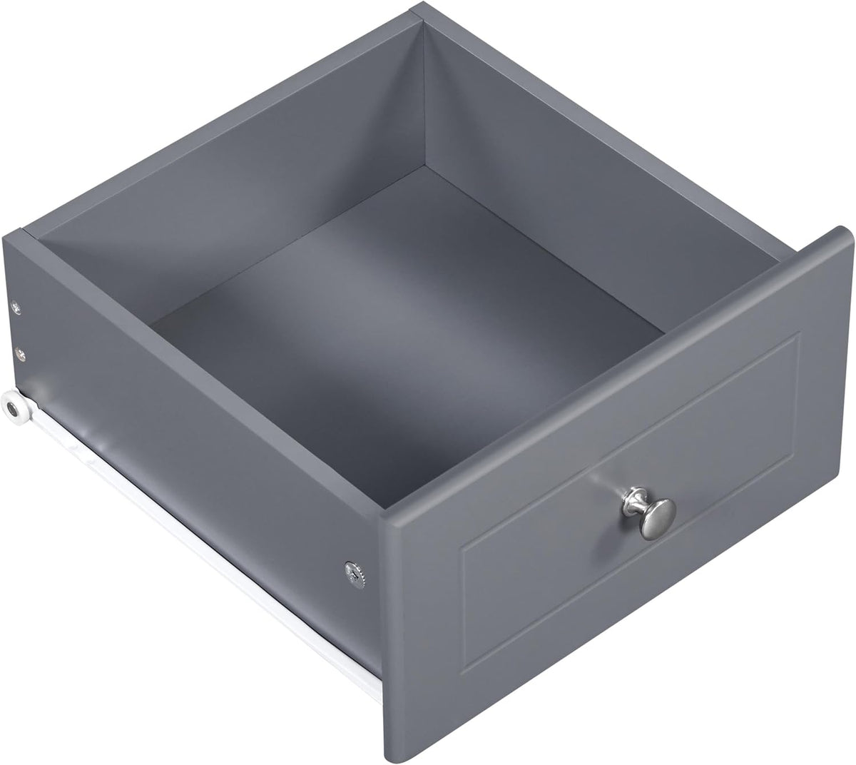 Yaheetech Nachtkastje 40 x 35 x 60 cm - Zwart - 2 Lades - MDF - 3-Laags