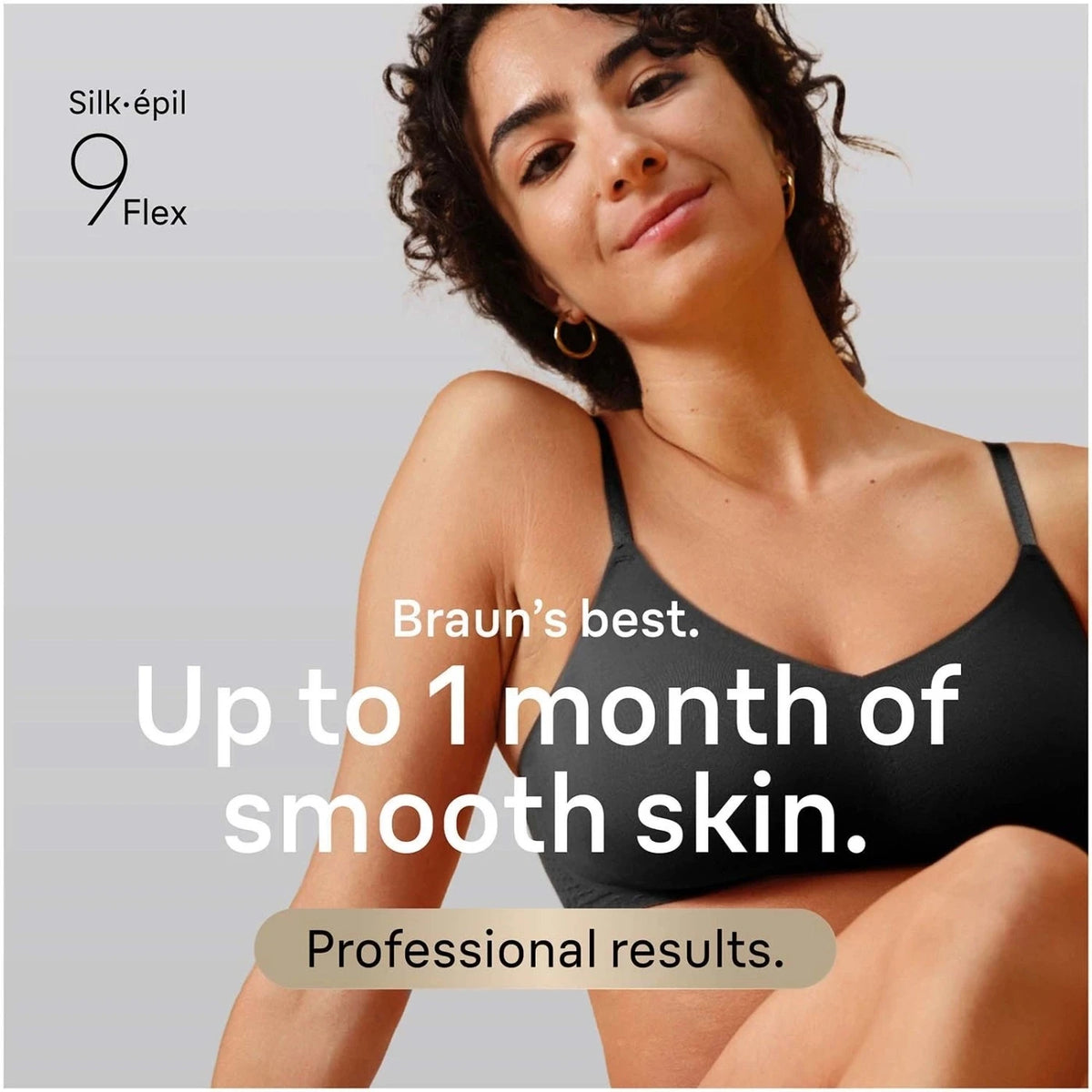 Braun Silk-épil 9 Flex Epilator Goud - 123x72x218mm