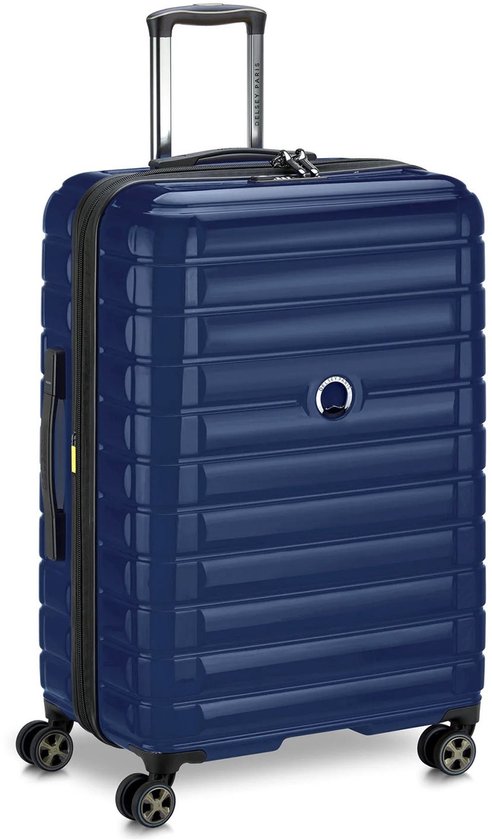 DELSEY PARIS Shadow 5.0 4DR Expandable Trolley 75 Marine Blue Donkerblauw