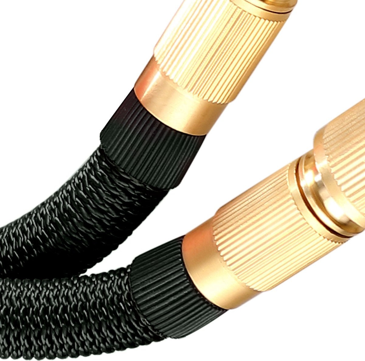 Gardebruk Tuinslang Flexibel - 22m 1/2" 3/4" Inch Wandmontage - Zwart
