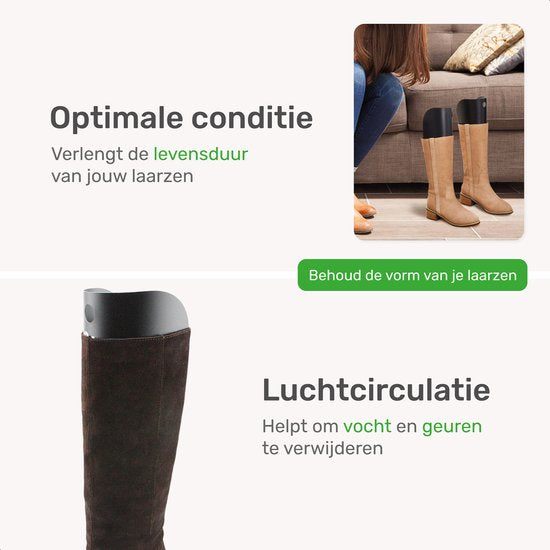 Proskill Laarzenspanners - 12 Stuks - Laarzenvuller - Oprekker - Dameslaars - Schoenoprekker - Paardijlaazen