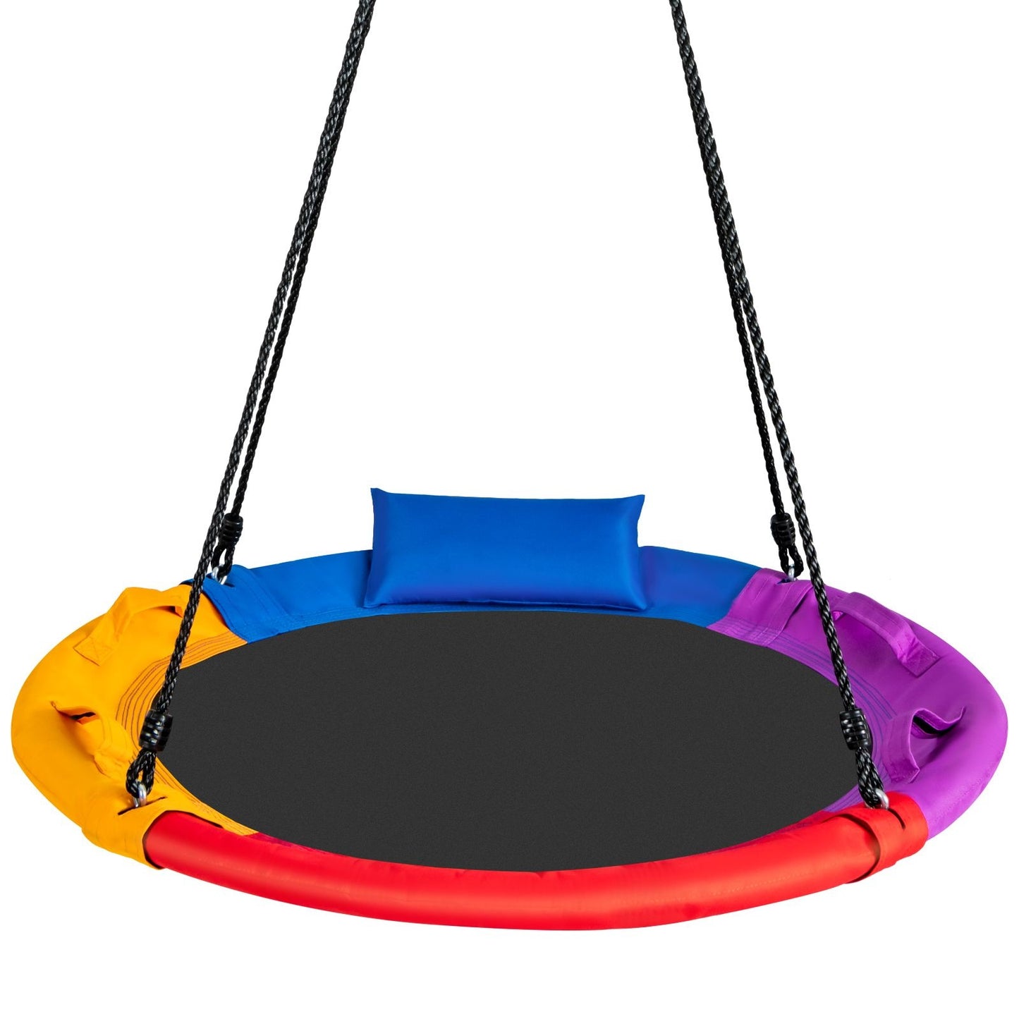 Coast Nestschommel Ronde Kinderschommel Verstelbaar - 100/160 cm - Kleurrijk