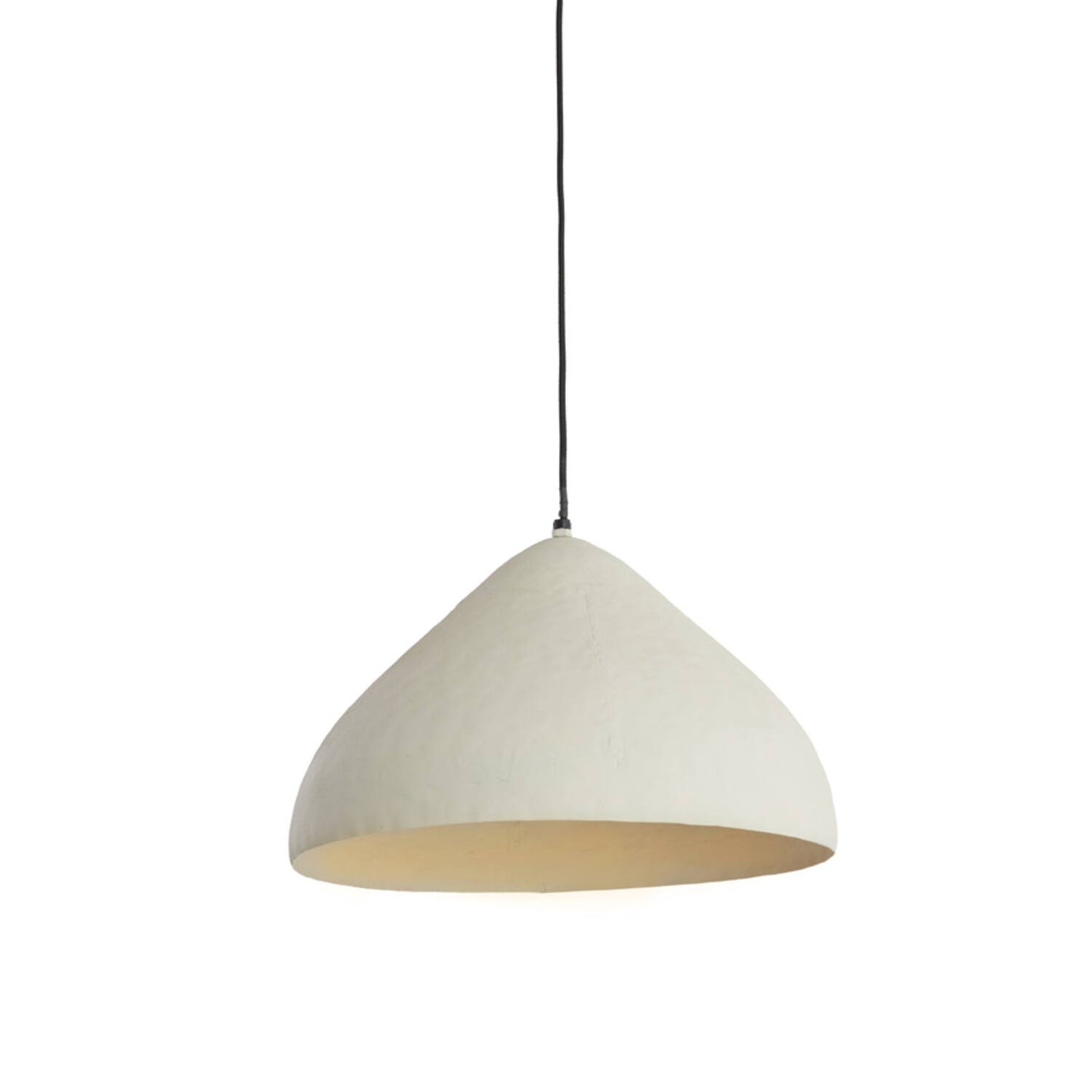 ELIMO  Hanglamp - Ø40x25 cm - mat crème