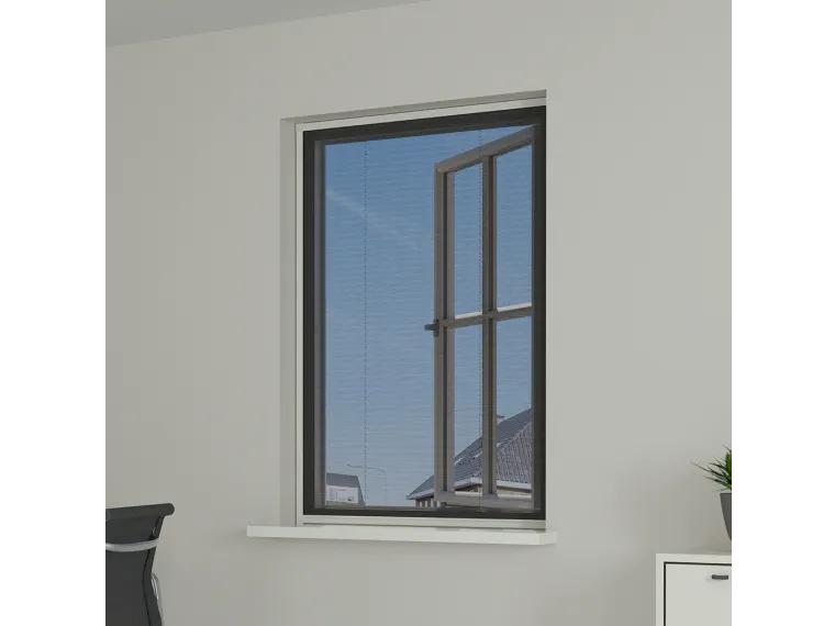 Livn Plissehor Raam Plus - Wit - maat 120 x 155 cm