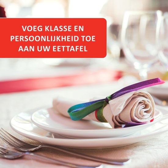 alpina Tafelservies - 40 Delig - Vaatwasser- en Magnetronbestendig - Aardwerk - Wit