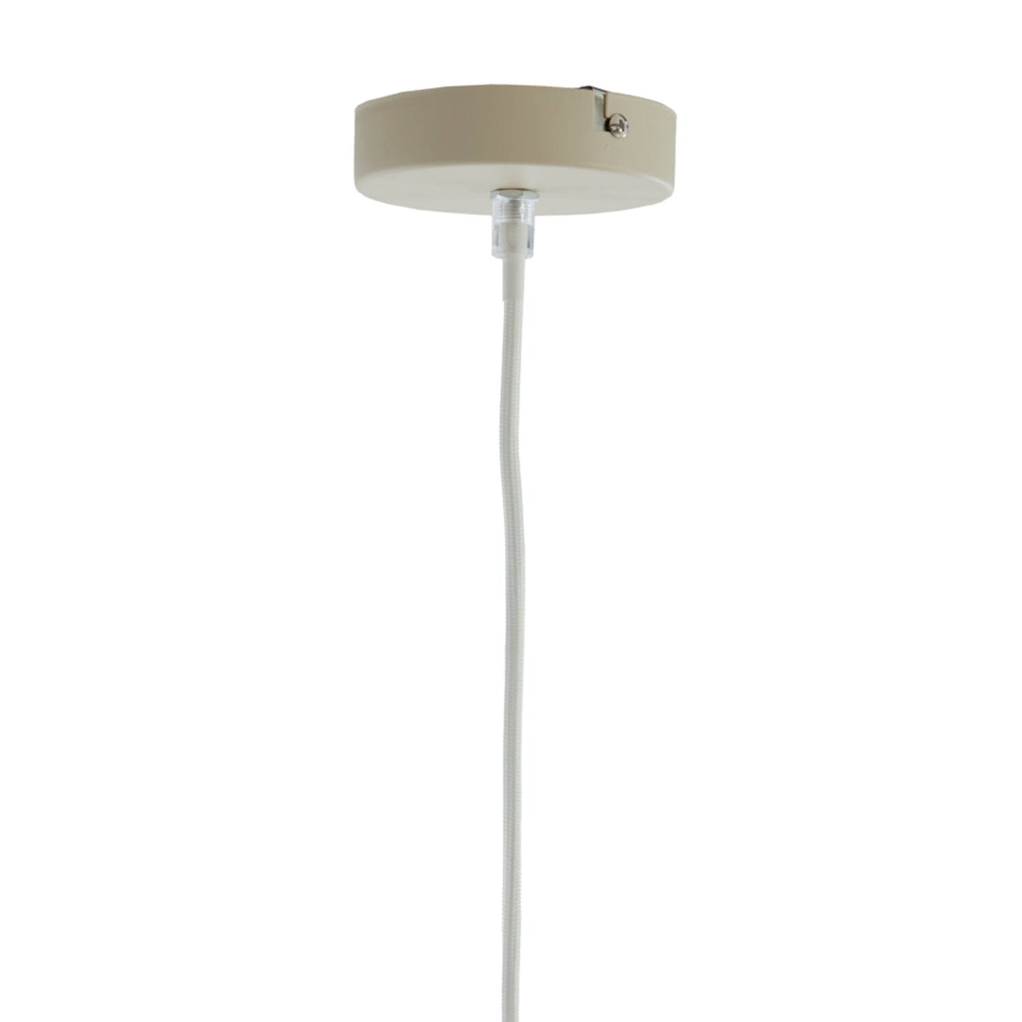 ZUBEDA Hanglamp - Ø60x42,5 cm - linnen naturel