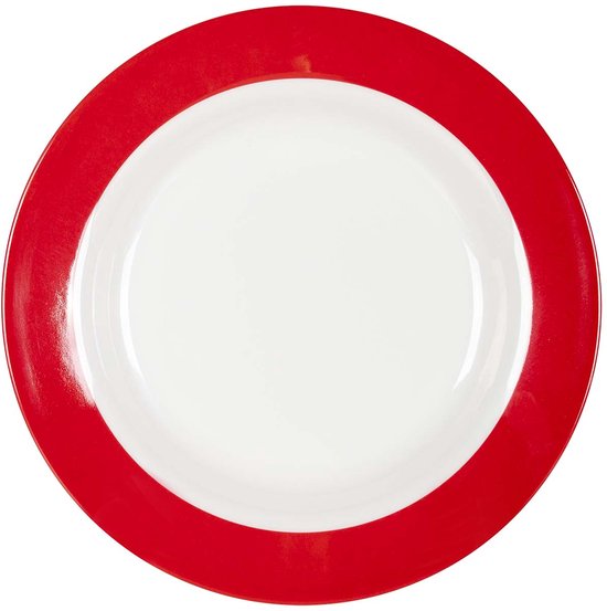 Gimex - Colour Line - Diepbord - Rainbow - 4 Stuks