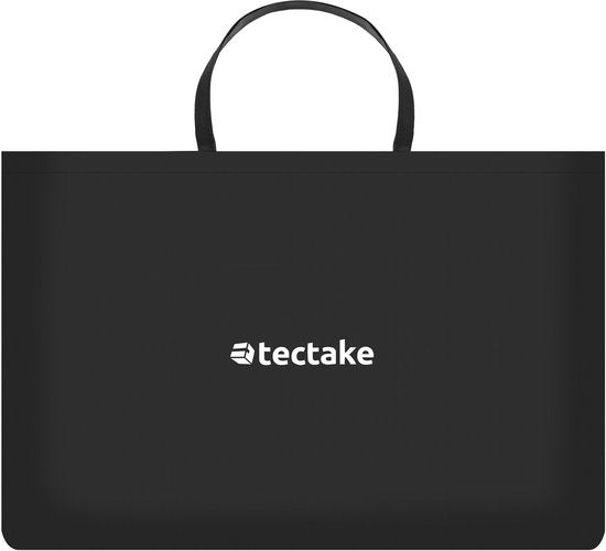 tectake® IJsbad Helsinki - Ice Bath - Zitbad - Ø75 x 75 cm - 320 Liter - Opvouwbare IJston met Aluminium Frame en Afdekking - 3-voudige Isolatie - Dompelbad inclusief Draagtas, Waterkussen en Pomp