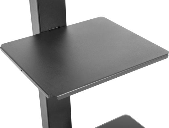 TV standaard - tv statief - draaibaar - scherm hoogte instelbaar 134 cm tot 146 cm