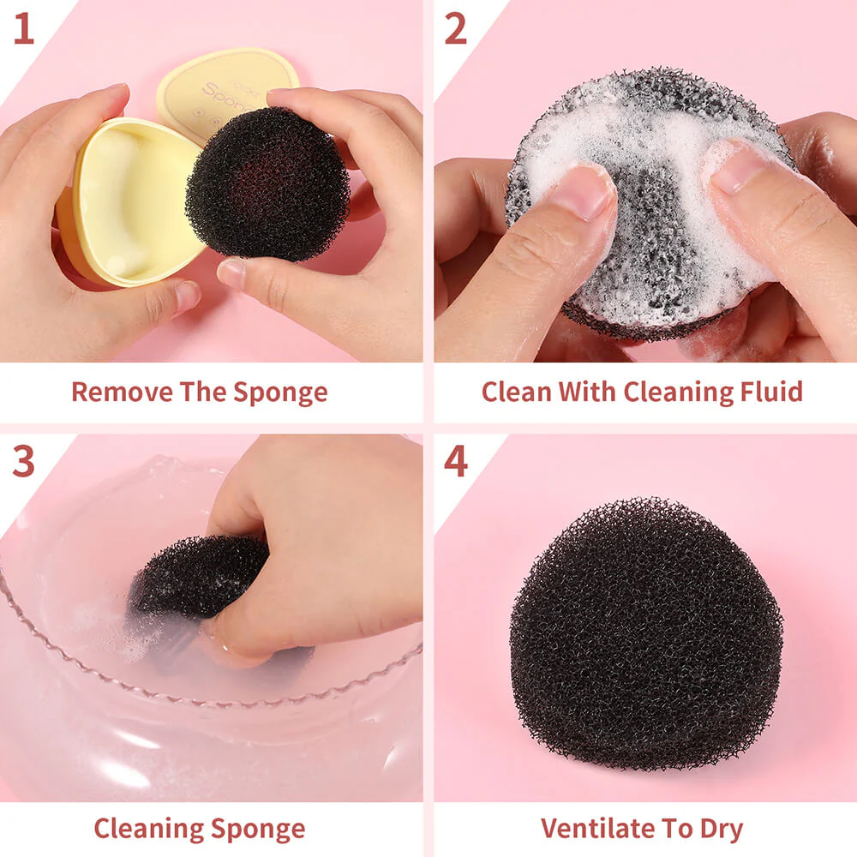 Docolor Make-upkwasten Reinigingsdoos Set