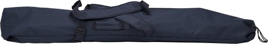 Campart Hangmat met Standaard BE-0640 - Opvouwbaar en lichtgewicht - Stalen Frame - Draagvermogen 150 kilo - inclusief Opbergtas - Blauw