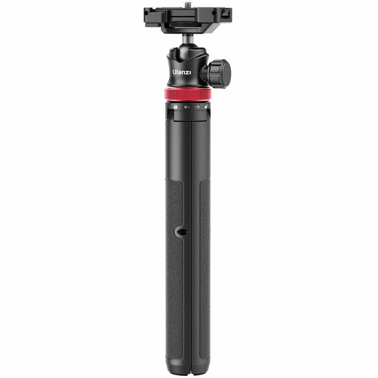 Ulanzi MT-44 Selfiestick Statief voor telefoon en camera - 146cm - Zwart