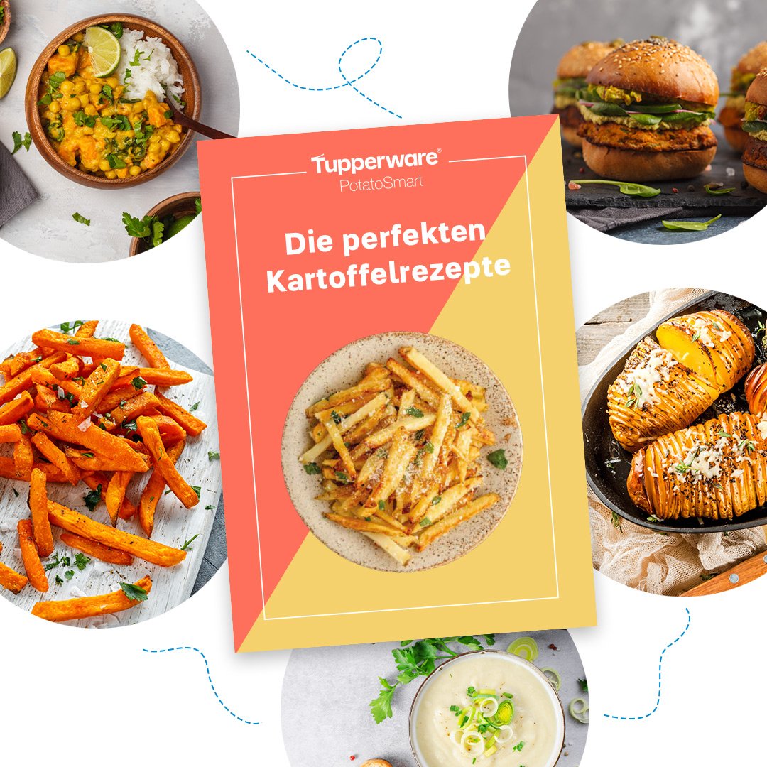Tupperware PotatoSmart Aardappelcontainer - Optimale Luchtcirculatie - Houdt Aardappelen Vers - Stapelbaar Ontwerp