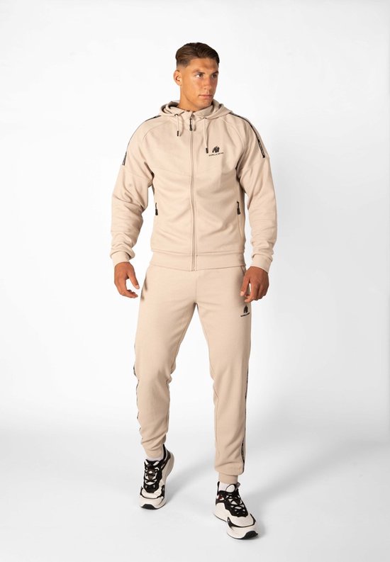 Gorilla Wear Harvey Trainingsbroek - Beige - M