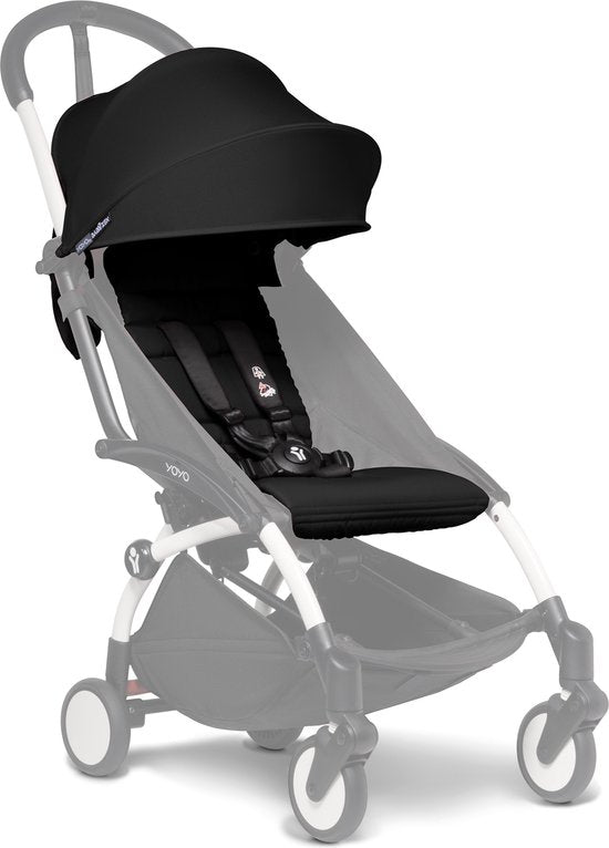 BABYZEN YOYO 6+ kleurenpakket - Kleur: Zwart
