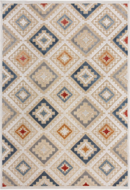 Flair Rugs Plaza Zion Buitenkleed Grijs – 160 x 230 cm