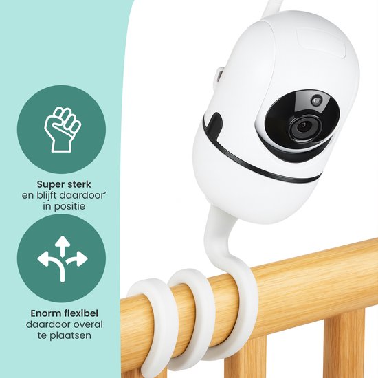 Innovaland - Babyfoon houder - Universeel - Flexibel - Camera Babyfoon houder - Baby Phone - Standaard - Baby Monitor houder