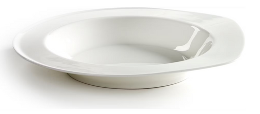 Serax Plate XL White Bond – Set van 4 – 32,7 x 31,2 x 1,8 cm – Wit