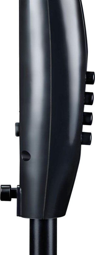 Lifetime Air Statiefventilator 45W - Ventilator in Hoogte Verstelbaar 102,5 tot 125 cm - Staande Ventilator met 3 Snelheden - Kantelbaar en Oscillerend - Zwart