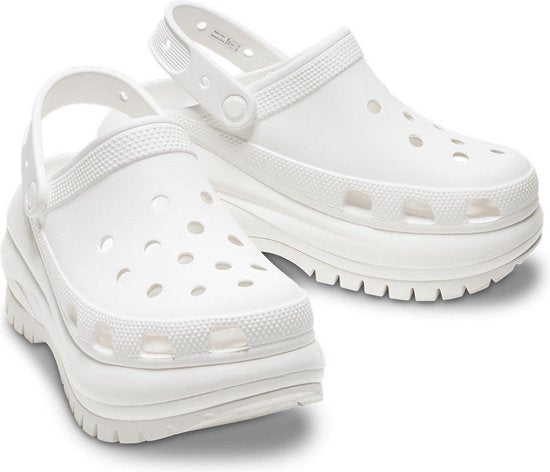 Crocs Classic Mega Crush Clogs Wit EU 39-40 Man