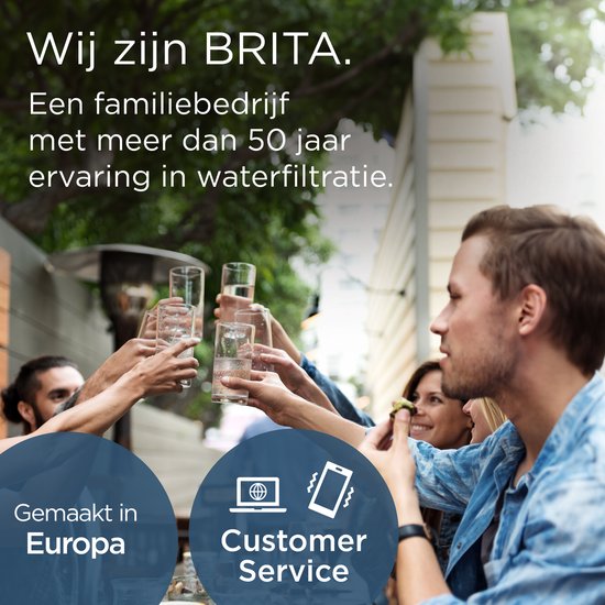 BRITA Waterfilterkan Style Essential Cool - 2,4L - Wit - incl. 4x MAXTRA PRO Kalk Expert Waterfilterpatronen - past in de koelkast, met Smart LED Light & klapdeksel