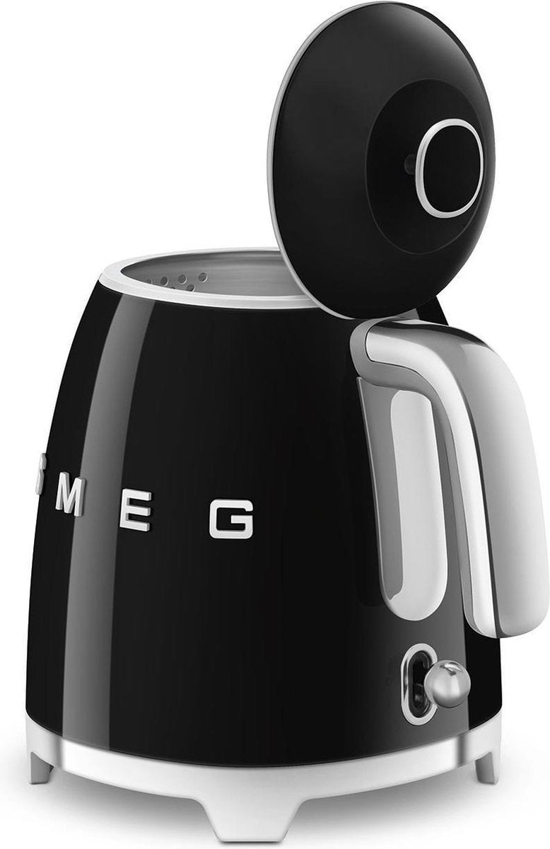 SMEG KLF05BLEU Waterkoker - 0.8L - Kunststof - BPA vrij - 20x20x15.20 cm - Zwart