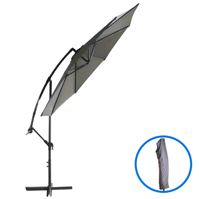 Lifa Garden Zweefparasol - 300 x 300 cm - Grijs