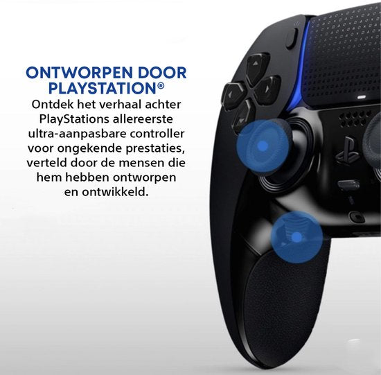 Sony PS5 DualSense Edge Draadloze Controller - Midnight Black