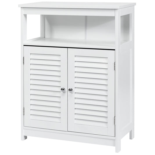 Coast - Badkamerkast - Hout - Wit - 60 x 30,5 x 80 cm