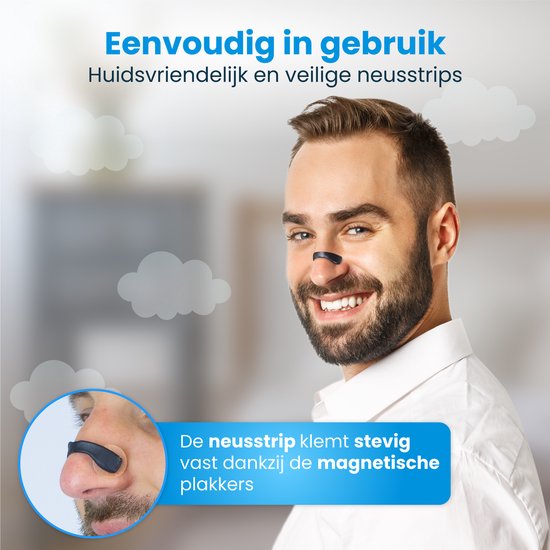 DreamCare Neusstrips Magnetisch - 30 Paar - Anti Snurk - Neuspleisters