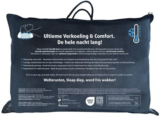 Lucovitaal Koelkussen Orthopedisch -