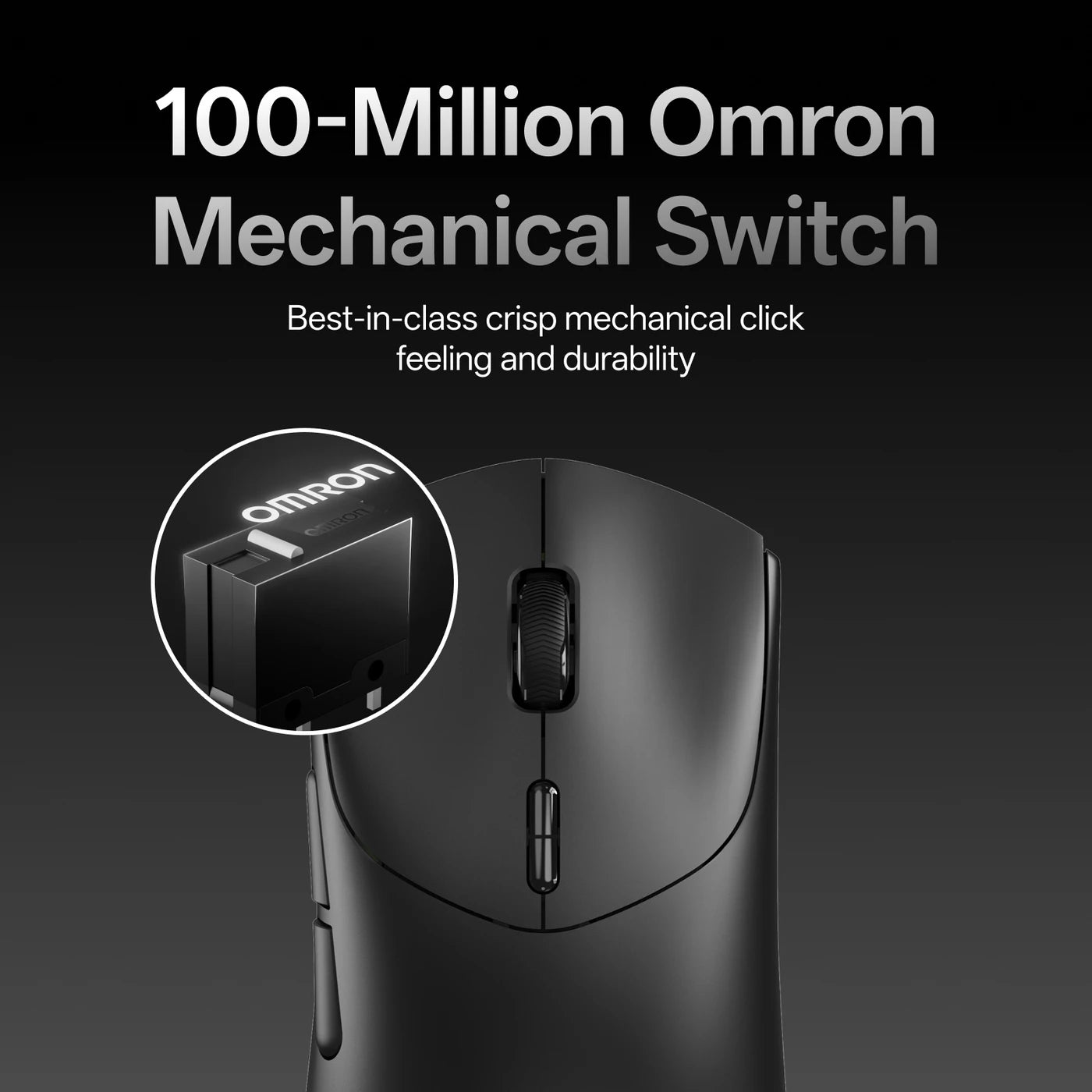 Rapoo VT7 Draadloze Gaming Muis - 8000Hz Polling Rate - 26K DPI - 53g Lichtgewicht - Zwart