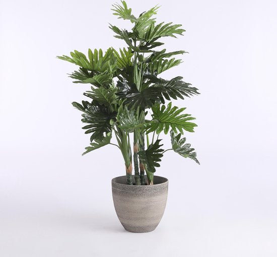 Mica Decorations Philodendron Kunstplant - H120 x Ø80 cm - Groen
