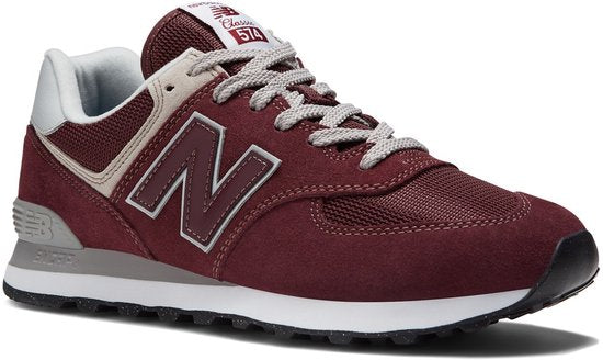 New Balance ML574 Heren Sneakers - Burgundy