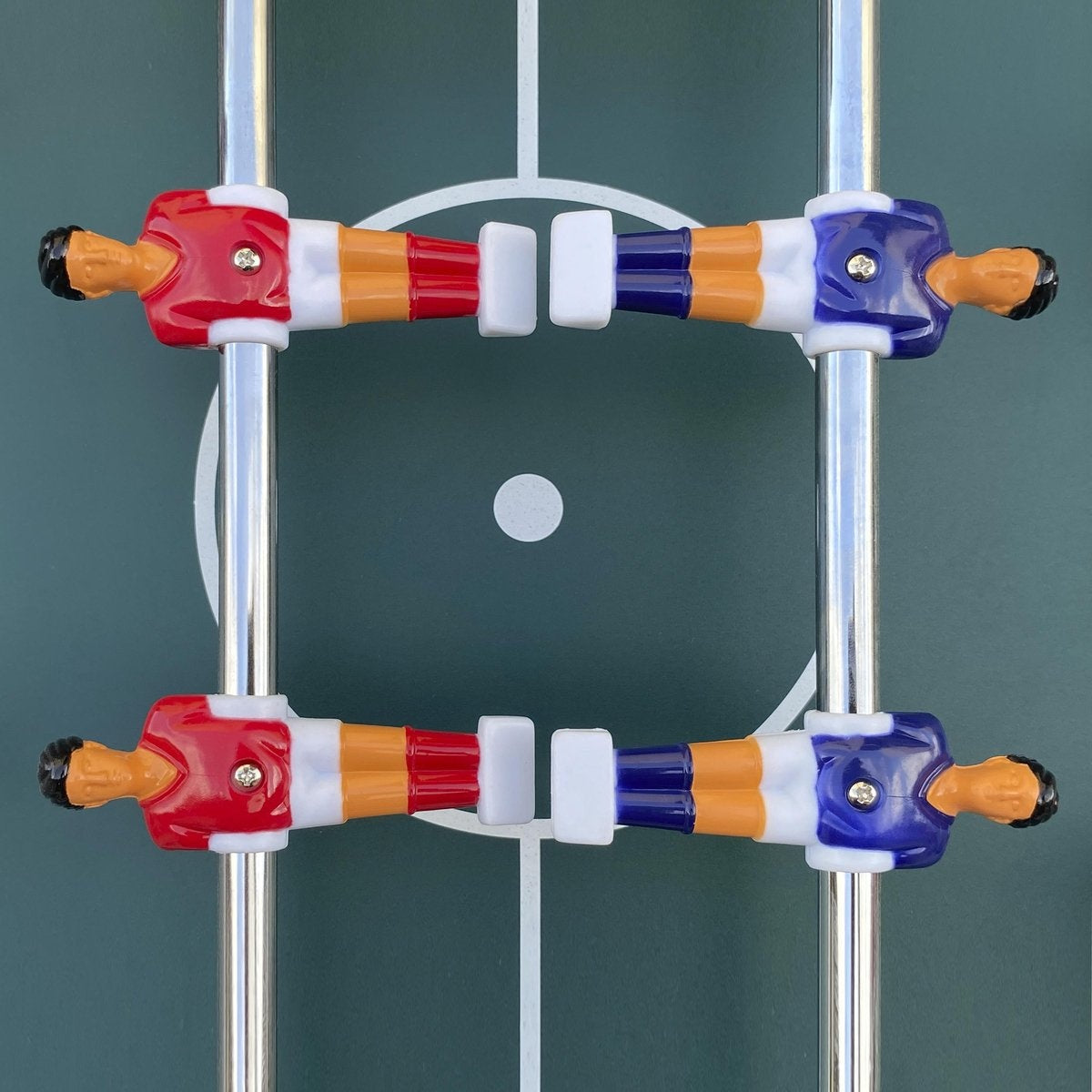 Cougar Scorpion Kick TS opklapbare Voetbaltafel - Tafelvoetbal - Wit
