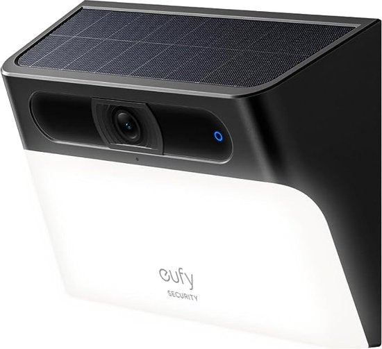 eufy security Solar Wandlamp Camera S120 - Wandlamp - Draadloze Beveiligingscamera met Geïntegreerde Solar LED Wandlamp - Kleurennachtzicht - AI Bewegingsdetectie - Tweeweg Audio - IP65 Weerbestendig - Geen Abonnementskosten