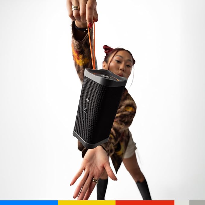 Skullcandy Terrain XL Bluetooth-speaker - Zwart - IPX7 - 8,89 × 8,89 × 19,05 cm