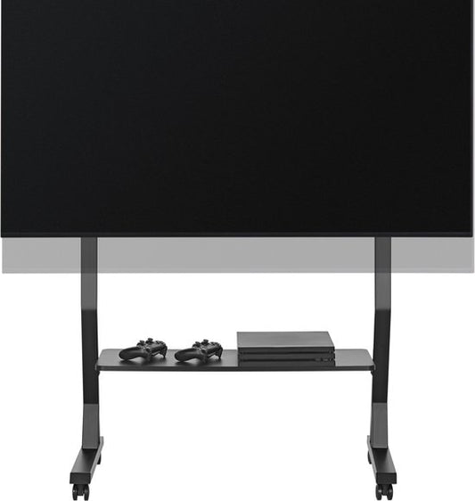 VDD - TV standaard verrijdbaar - Draaibaar - 45 inch tot 90 inch - Zwart