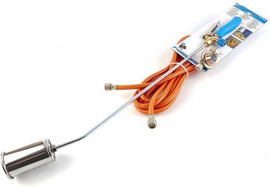CFH - Onkruidbrander GV900 - met vrije drukregelaar en 5 meter gasslang