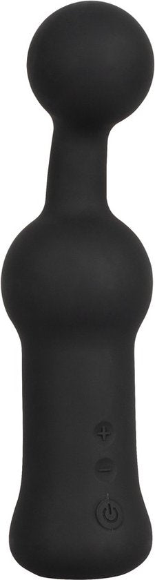 Black Velvets Prostaat Vibrator met Dubbele Motoren - Met balvormige Top - 10 Vibratiestanden en Oplaadbaar - 19 cm