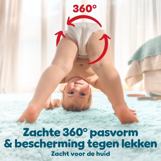Pampers Premium Protection Pants Maat 4, 168 Luierbroekjes, 9kg-15kg