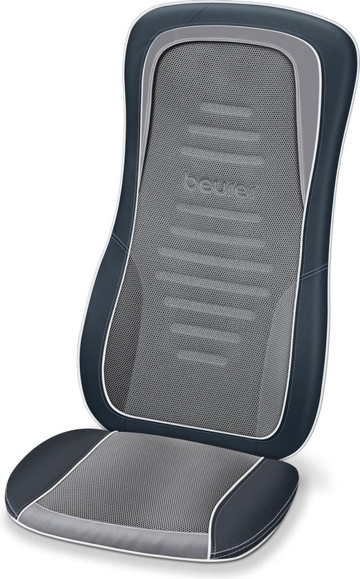 Beurer MG 315 Shiatsu Massagekussen - Massagestoel - Nek en rug - Bodyscan - 3 Programma's - 4 Verstelbare massagekoppen - Timer - Verwarming